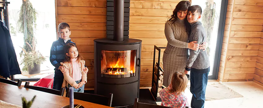 Morso Cast Iron Fireplace Insert Installation in Oswego, Illinois