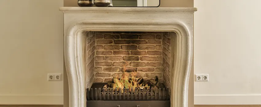 Vintage-style Fireplace Redesign in Oswego, Illinois