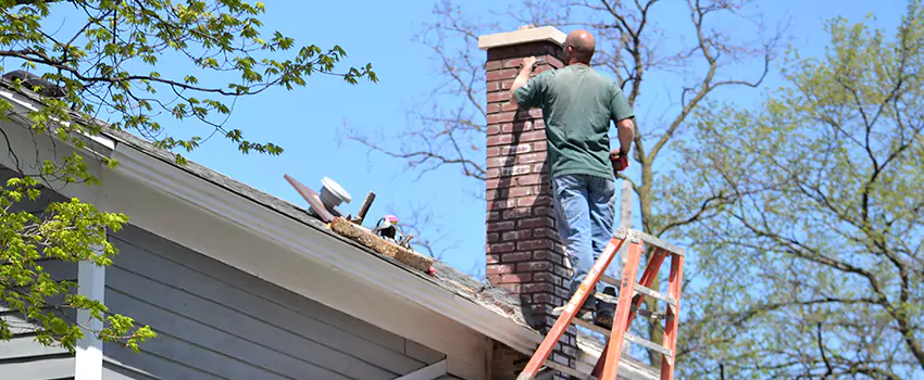 himney Crown Repair in Oswego, Illinois